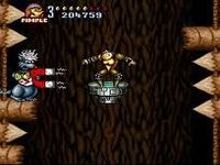 une photo d'Ã©cran de Battletoads in Battlemaniacs sur Nintendo Super Nes